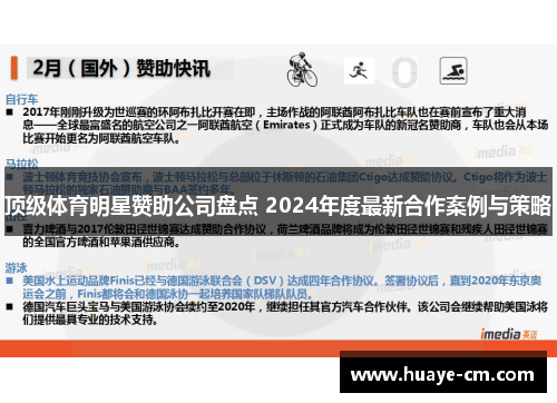 顶级体育明星赞助公司盘点 2024年度最新合作案例与策略